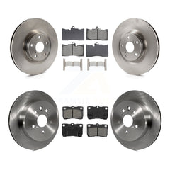 Transit Auto K8S-104093 Disc Brake Kit for 2007-2013 Lexus IS350, Lexus GS350, Lexus GS450h & more - Front and Rear product image