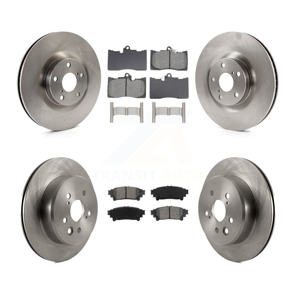Transit Auto K8S-104094 Disc Brake Kit for 2013-2020 Lexus IS350, Lexus GS300, Lexus IS300 & more - Front and Rear product image