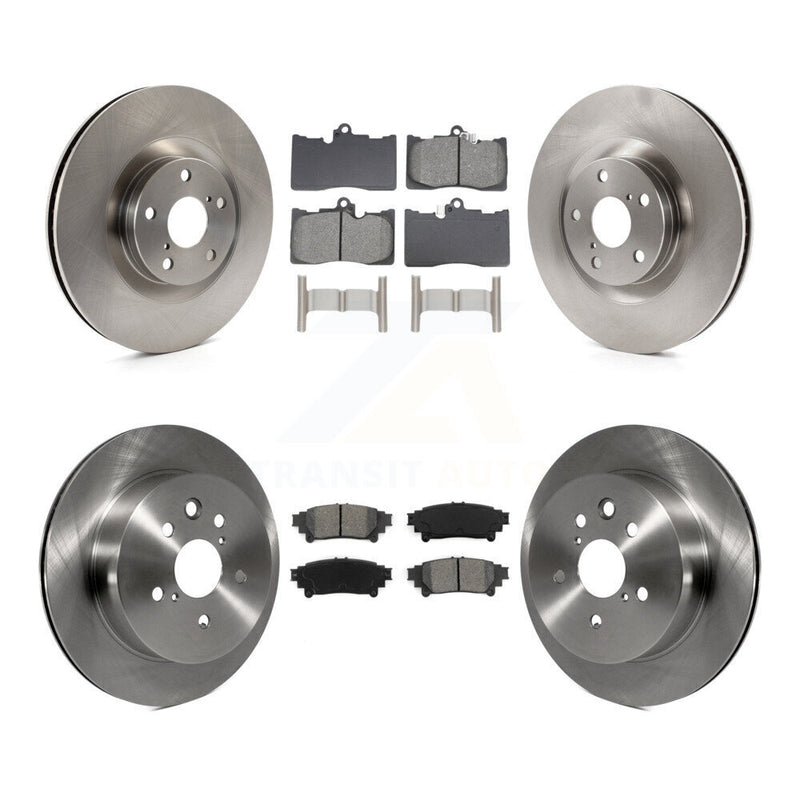 Transit Auto K8S-104096 Disc Brake Kit for 2014-2015 Lexus IS350 - Front and Rear product image