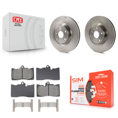 Transit Auto K8S-104098 Disc Brake Kit for 2007-2024 Lexus IS300, Lexus IS350, Lexus RC300 & more - Front product image