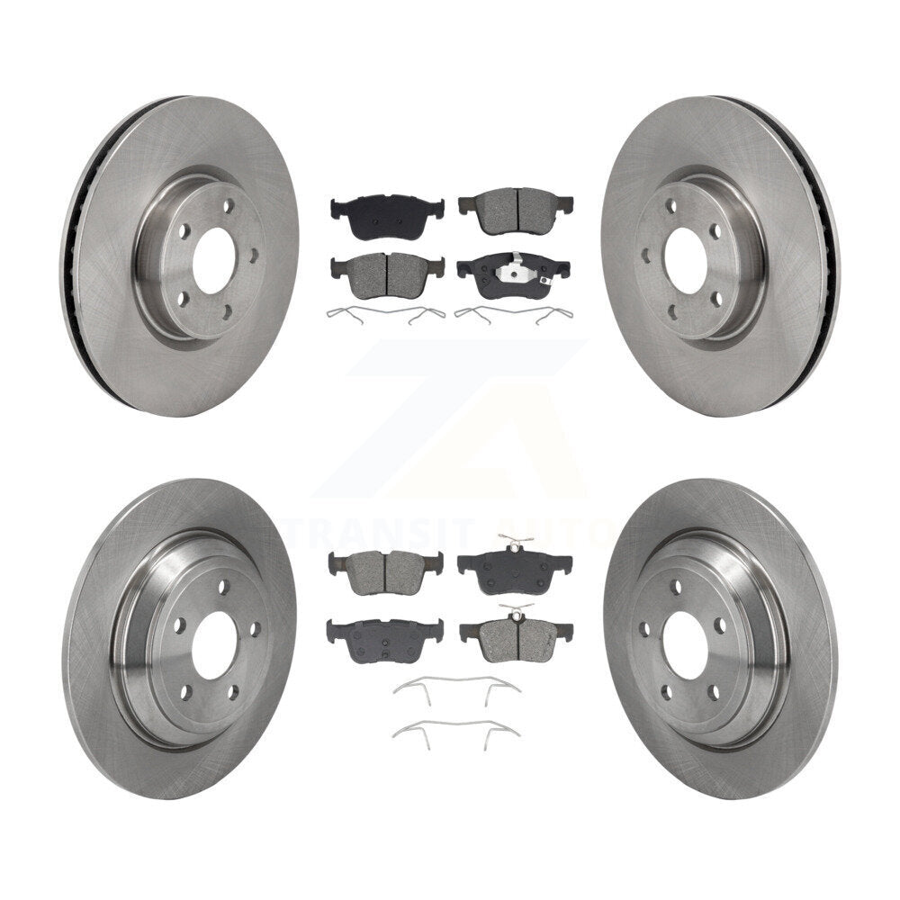 Transit Auto K8S-104103 Disc Brake Kit for 2020-2023 Ford Bronco Sport, Lincoln Corsair, Ford Escape - Front and Rear product image