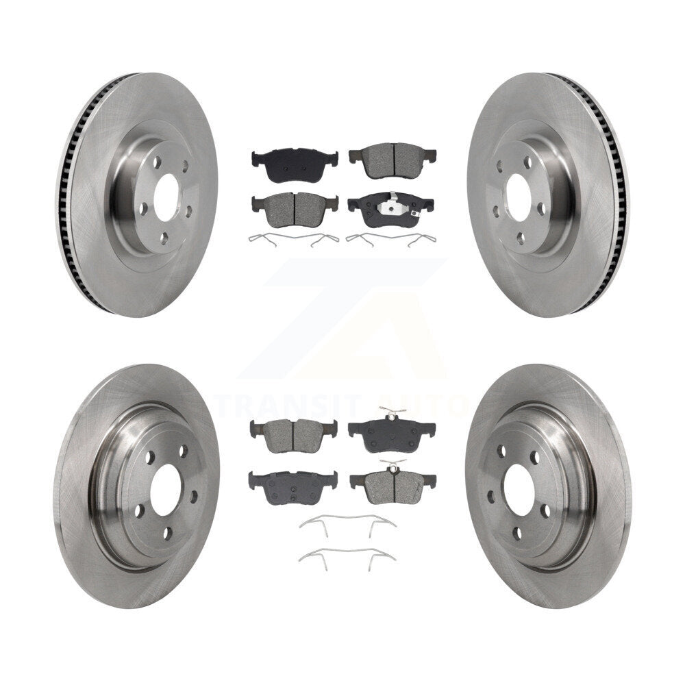 Transit Auto K8S-104104 Disc Brake Kit for 2022-2023 Ford Maverick - Front and Rear product image