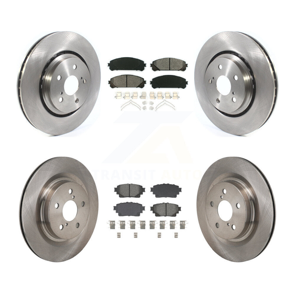 Transit Auto K8S-104106 Disc Brake Kit for 2022-2023 Toyota Crown, Lexus NX250, Lexus NX350 & more - Front and Rear product image