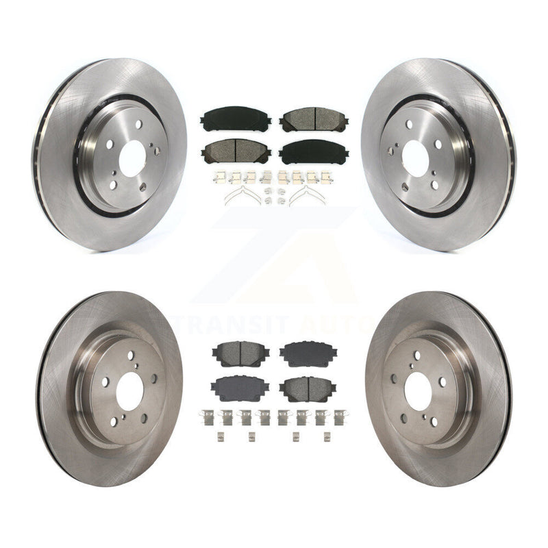Transit Auto K8S-104106 Disc Brake Kit for 2022-2023 Toyota Crown, Lexus NX250, Lexus NX350 & more - Front and Rear product image