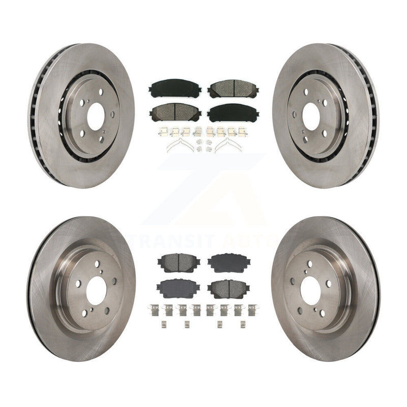 Transit Auto K8S-104107 Disc Brake Kit for 2021-2023 Lexus RZ450e, Subaru Solterra, Toyota bZ4X & more - Front and Rear product image