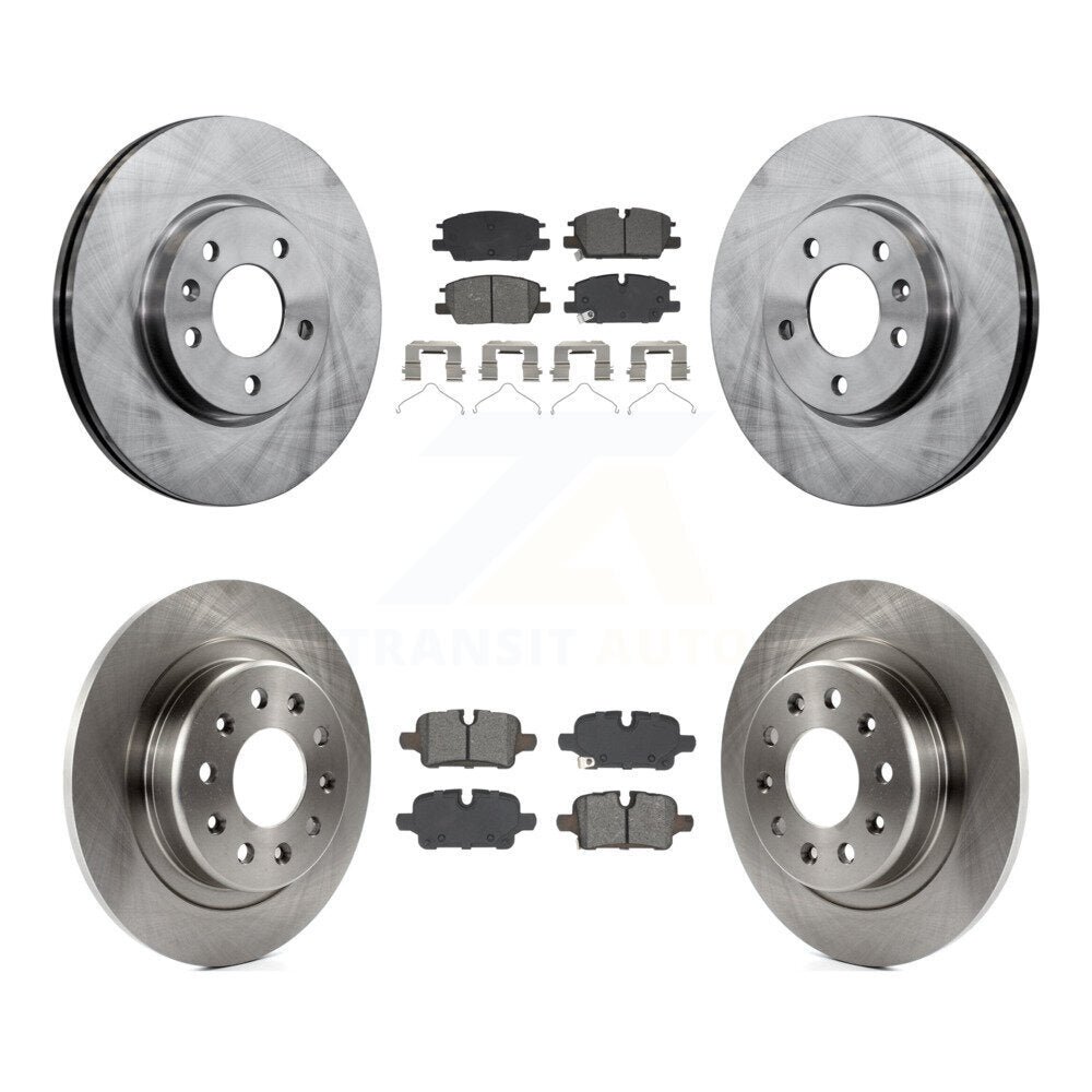 Transit Auto K8S-104112 Disc Brake Kit for 2020-2024 Chevrolet Equinox, GMC Terrain, Chevrolet Malibu - Front and Rear product image