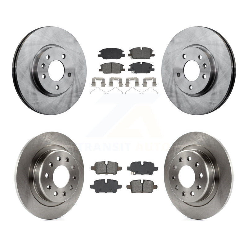 Transit Auto K8S-104112 Disc Brake Kit for 2020-2024 Chevrolet Equinox, GMC Terrain, Chevrolet Malibu - Front and Rear product image