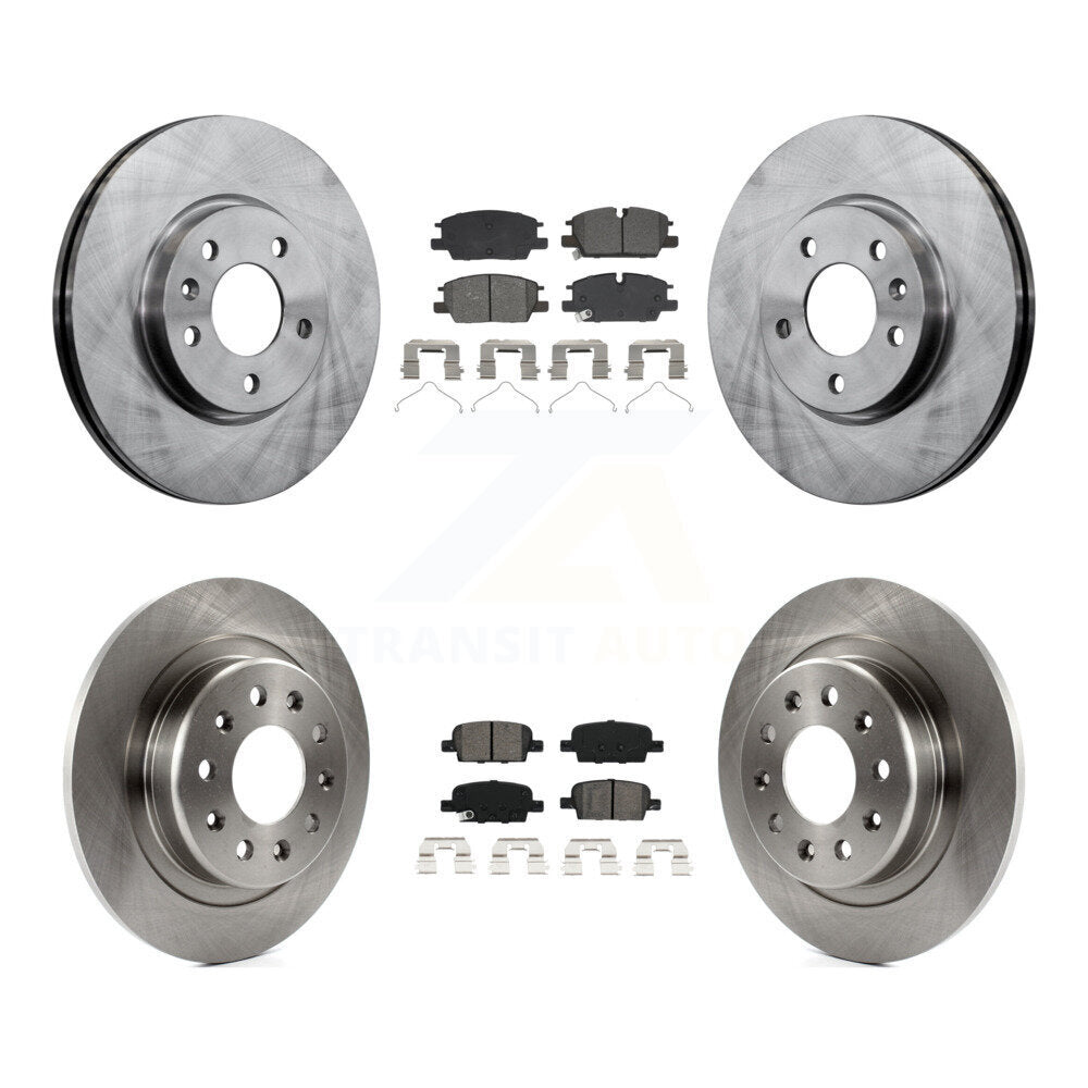 Transit Auto K8S-104115 Disc Brake Kit for 2020-2022 Chevrolet Malibu - Front and Rear product image