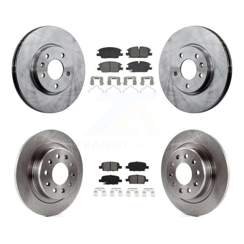 Transit Auto K8S-104115 Disc Brake Kit for 2020-2022 Chevrolet Malibu - Front and Rear product image