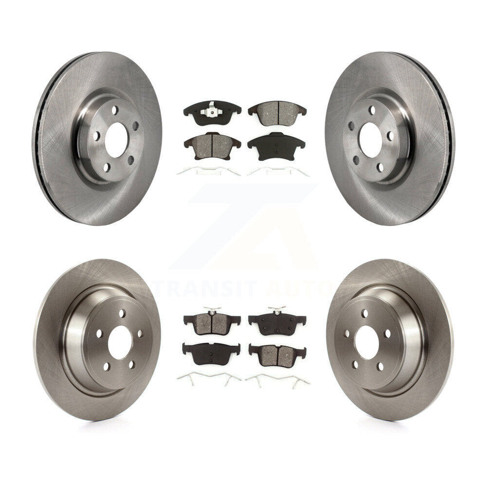 Transit Auto K8S-104116 Disc Brake Kit for 2017-2020 Lincoln MKZ - Front and Rear product image