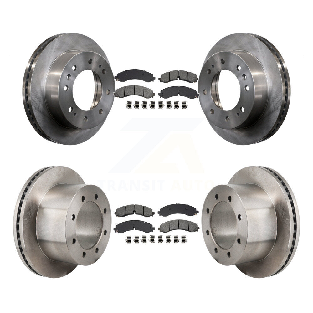 Transit Auto K8S-104118 Disc Brake Kit for 2020-2024 Chevrolet Silverado 3500 HD, GMC Sierra 3500 HD - Front and Rear product image