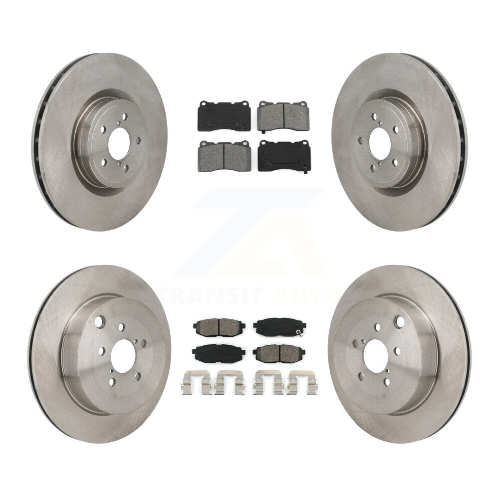 Transit Auto K8S-104120 Disc Brake Kit for 2017 Subaru BRZ - Front and Rear product image