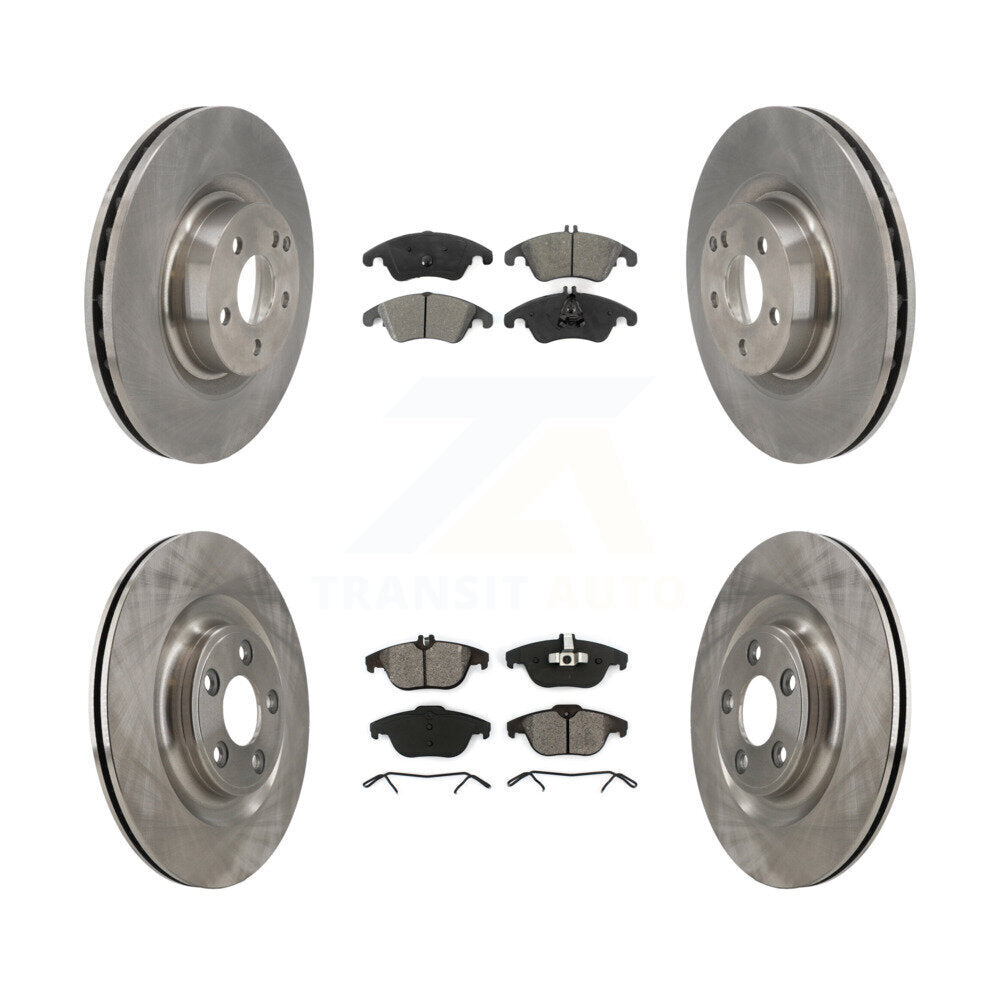 Transit Auto K8S-104124 Disc Brake Kit for 2017 Mercedes-Benz E400 - Front and Rear product image