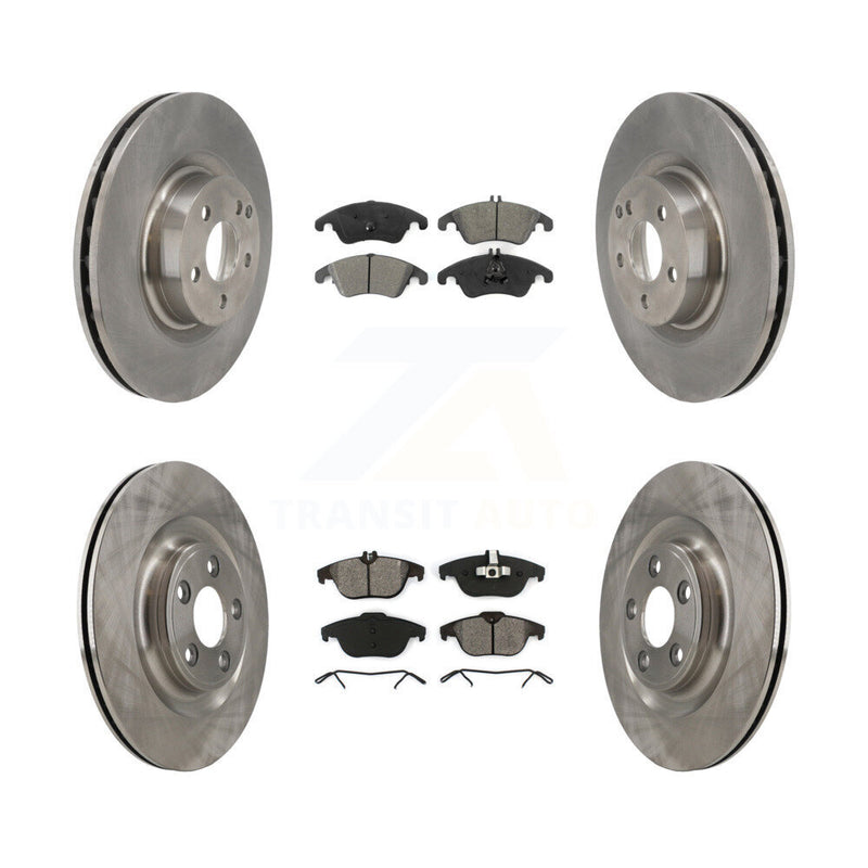 Transit Auto K8S-104124 Disc Brake Kit for 2017 Mercedes-Benz E400 - Front and Rear product image