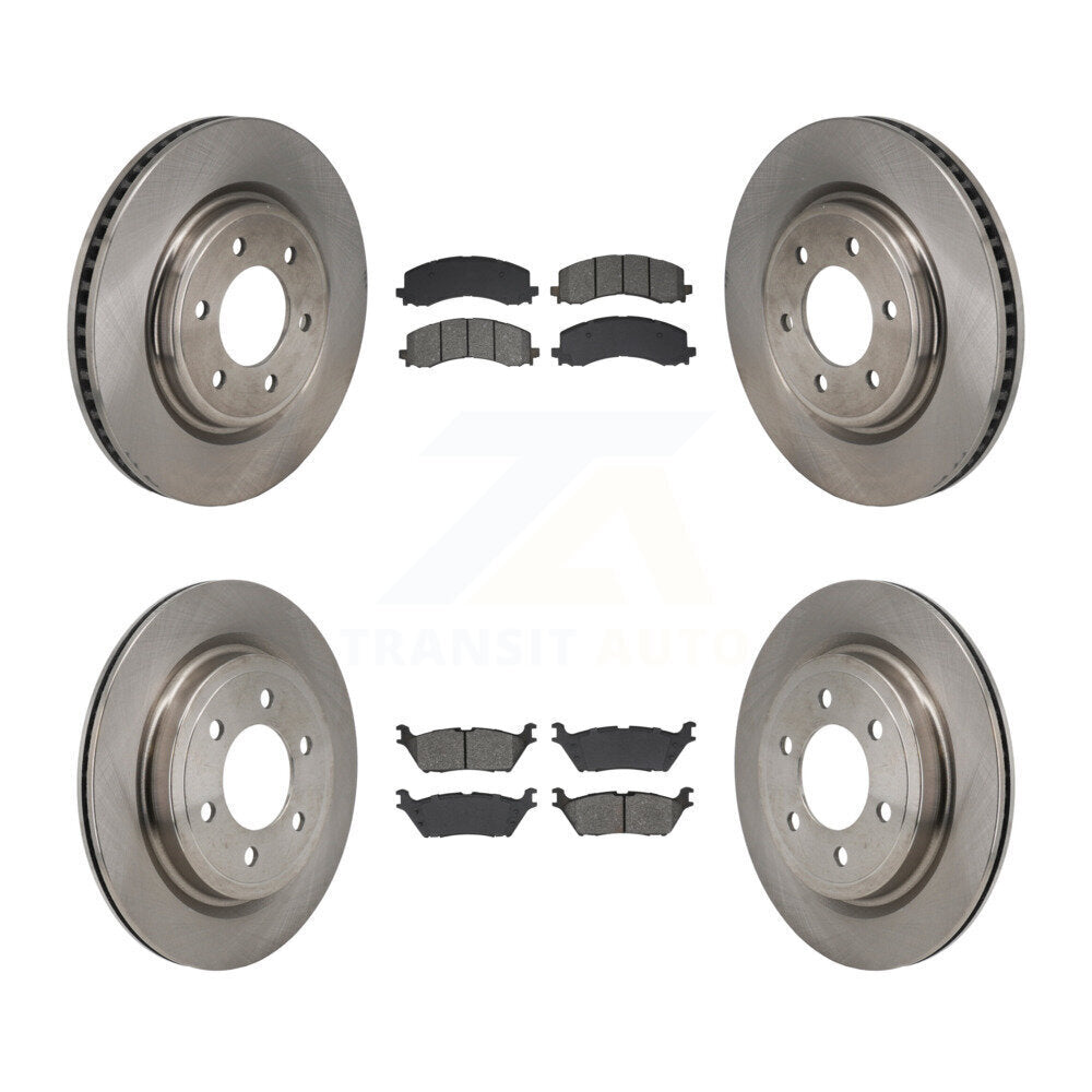 Transit Auto K8S-104126 Disc Brake Kit for 2021-2025 Ford Expedition, Lincoln Navigator, Ford F-150 - Front and Rear product image