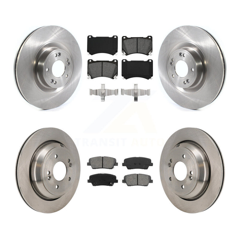 Transit Auto K8S-104128 Disc Brake Kit for 2011 Hyundai Equus - Front and Rear product image