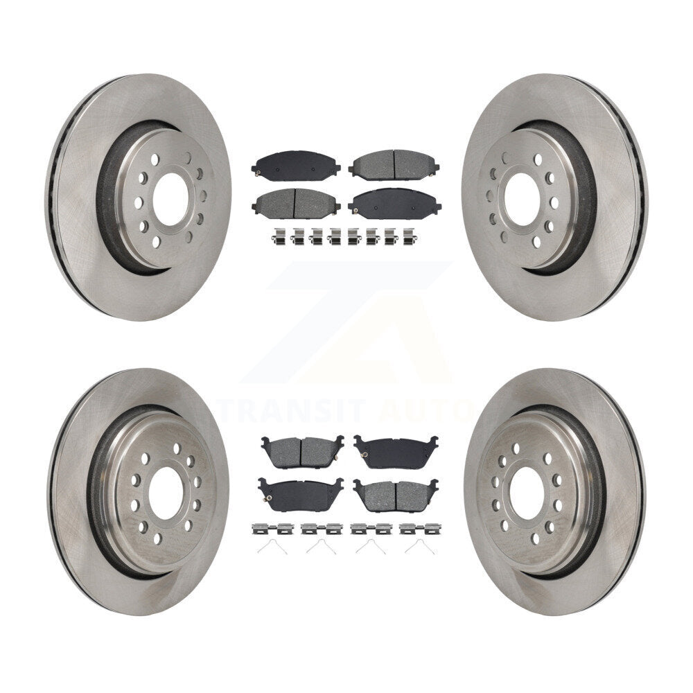 Transit Auto K8S-104131 Disc Brake Kit for 2021-2024 Jeep Grand Wagoneer L, Jeep Wagoneer L, Jeep Grand Wagoneer & more - Front and Rear product image