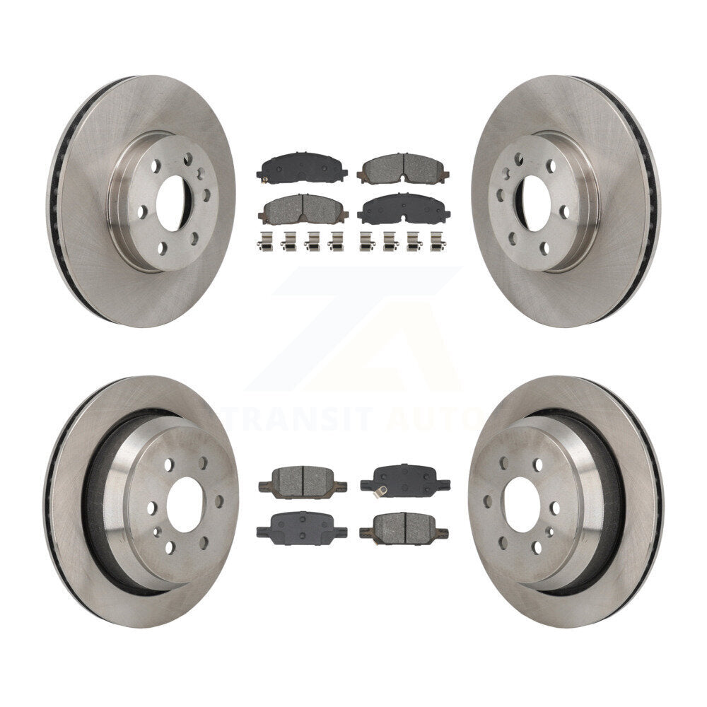 Transit Auto K8S-104134 Disc Brake Kit for 2021-2022 Chevrolet Colorado, GMC Canyon - Front and Rear product image