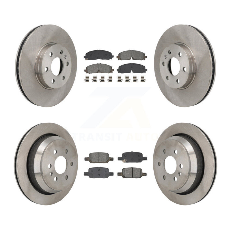 Transit Auto K8S-104134 Disc Brake Kit for 2021-2022 Chevrolet Colorado, GMC Canyon - Front and Rear product image