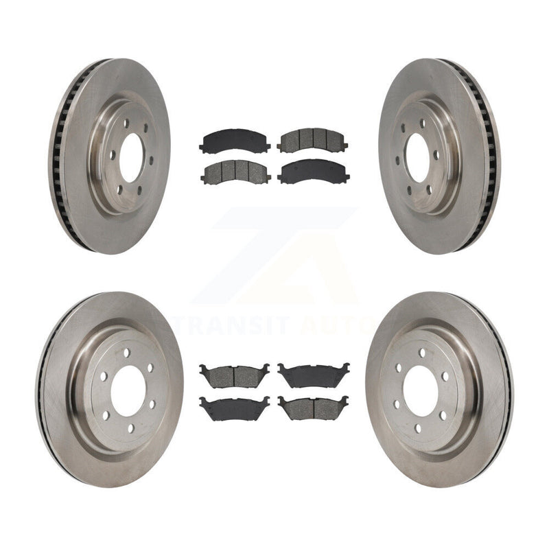 Transit Auto K8S-104140 Disc Brake Kit for 2022-2023 Ford F-150 Lightning - Front and Rear product image