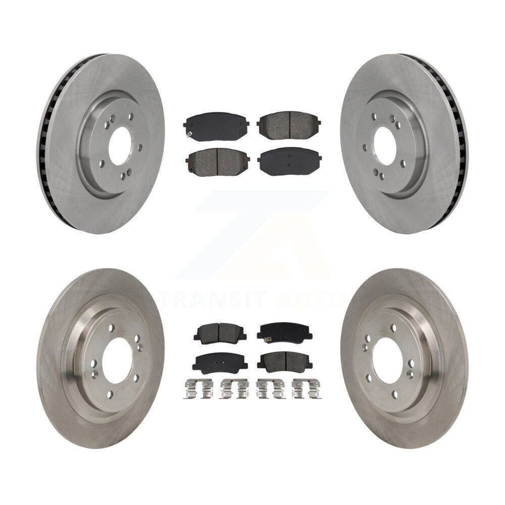 Transit Auto K8S-104141 Disc Brake Kit for 2022-2024 Kia Sportage, Hyundai Tucson - Front and Rear product image