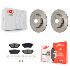 Transit Auto K8S-104188 Disc Brake Kit for 2022-2023 INFINITI QX60, Mitsubishi Outlander, Nissan Pathfinder - Rear product image
