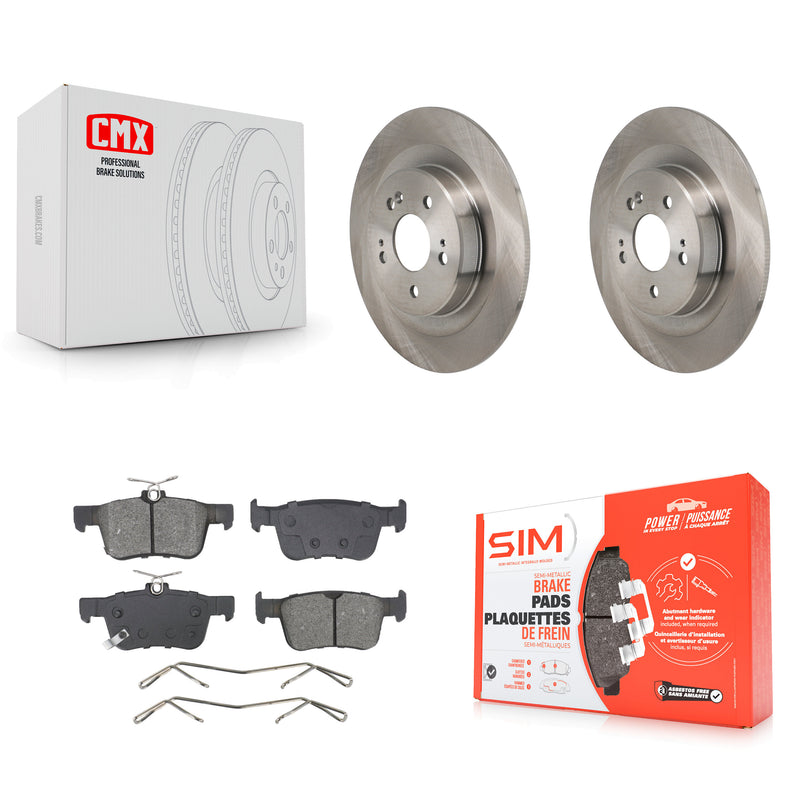 Transit Auto K8S-104201 Disc Brake Kit for 2021-2023 Acura TLX - Rear product image