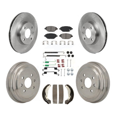 Transit Auto K8S-104208 Disc Brake Kit for 2016-2021 Chevrolet Spark - Front and Rear product image