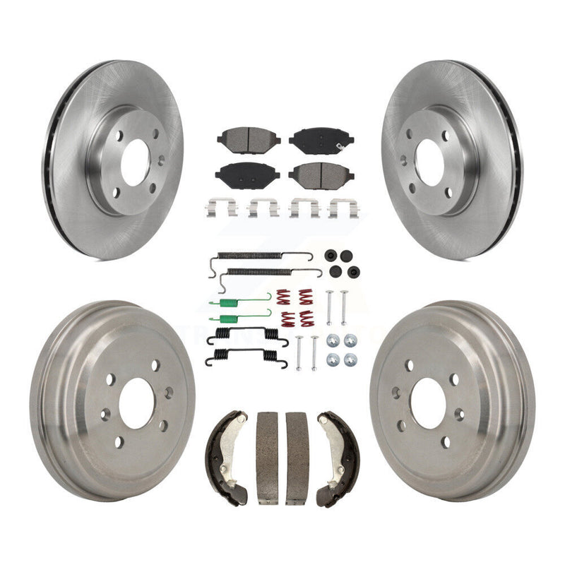 Transit Auto K8S-104208 Disc Brake Kit for 2016-2021 Chevrolet Spark - Front and Rear product image