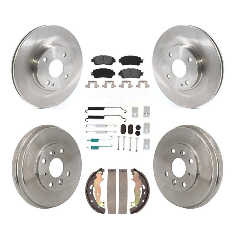 Transit Auto K8S-104209 Disc Brake Kit for 2016-2020 Toyota Yaris, Toyota Yaris iA, Scion iA - Front and Rear product image