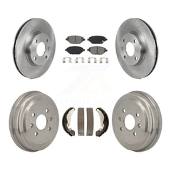 Transit Auto K8S-104210 Disc Brake Kit for 2016-2021 Chevrolet Spark - Front and Rear product image