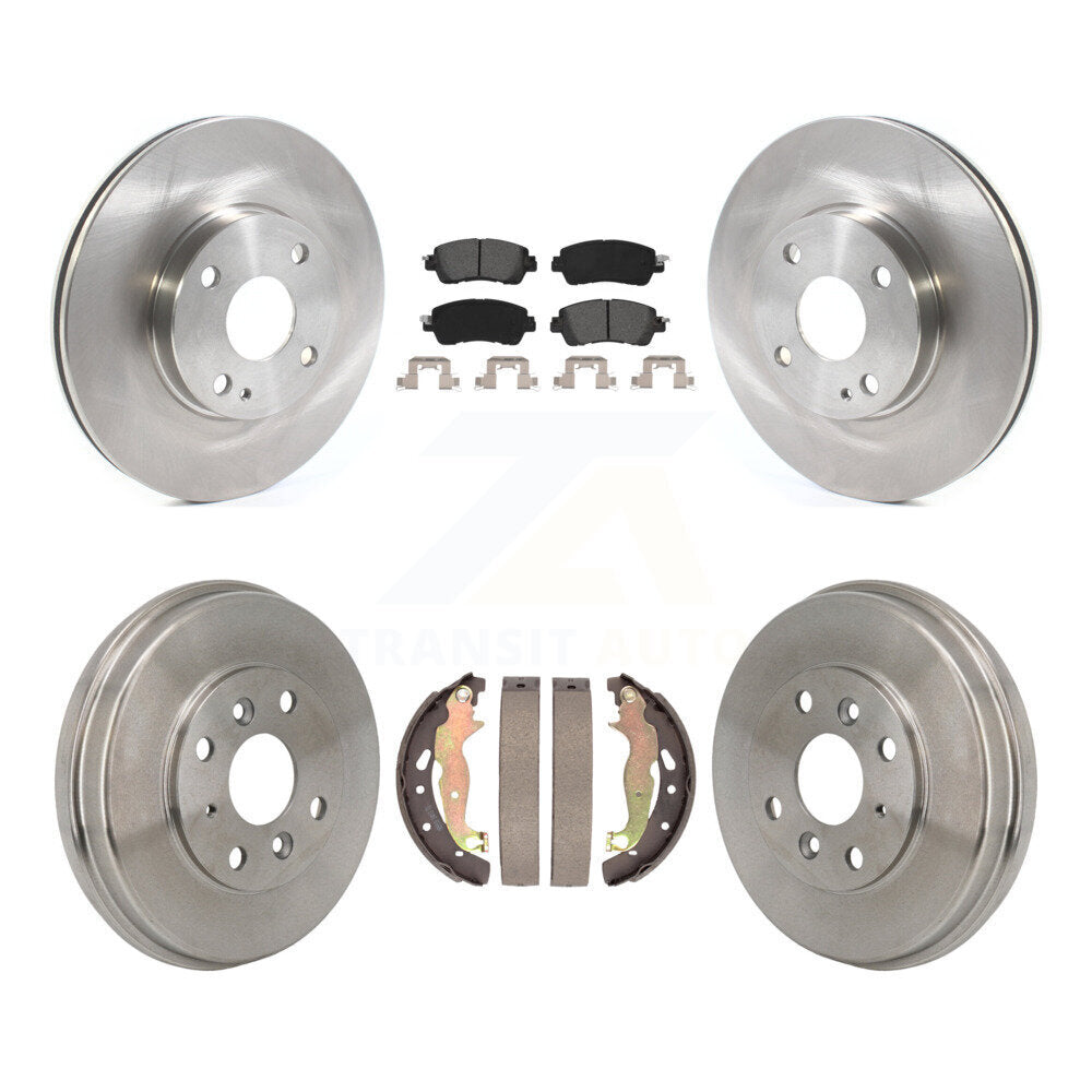 Transit Auto K8S-104213 Disc Brake Kit for 2016-2020 Toyota Yaris, Toyota Yaris iA, Scion iA - Front and Rear product image