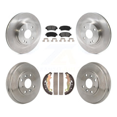 Transit Auto K8S-104213 Disc Brake Kit for 2016-2020 Toyota Yaris, Toyota Yaris iA, Scion iA - Front and Rear product image