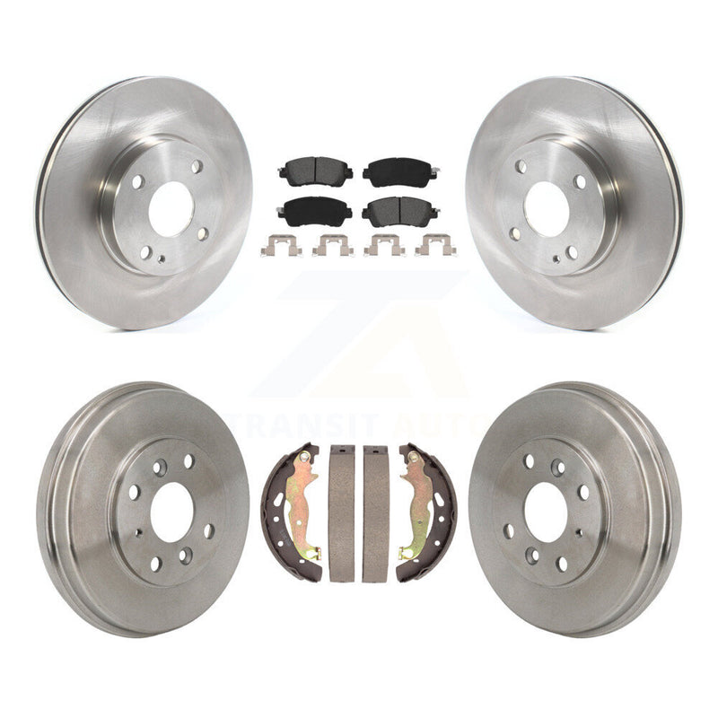 Transit Auto K8S-104213 Disc Brake Kit for 2016-2020 Toyota Yaris, Toyota Yaris iA, Scion iA - Front and Rear product image