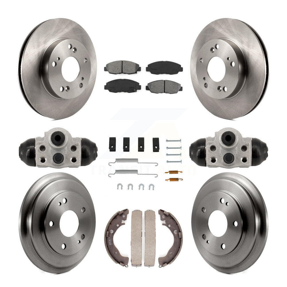 Transit Auto K8S-104214 Disc Brake Kit for 2012-2015 Honda Civic - Front and Rear product image