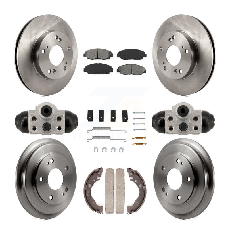 Transit Auto K8S-104214 Disc Brake Kit for 2012-2015 Honda Civic - Front and Rear product image