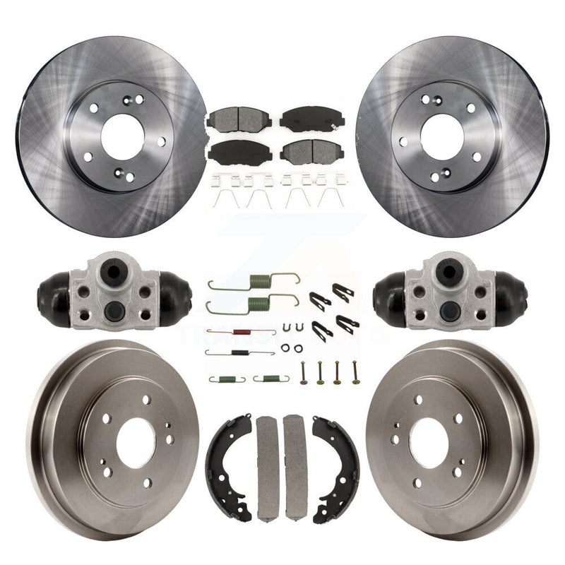 Transit Auto K8S-104215 Disc Brake Kit for 2013-2014 Honda Fit - Front and Rear product image