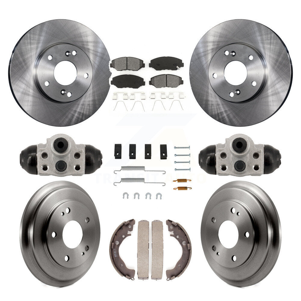 Transit Auto K8S-104216 Disc Brake Kit for 2013-2015 Honda Civic - Front and Rear product image