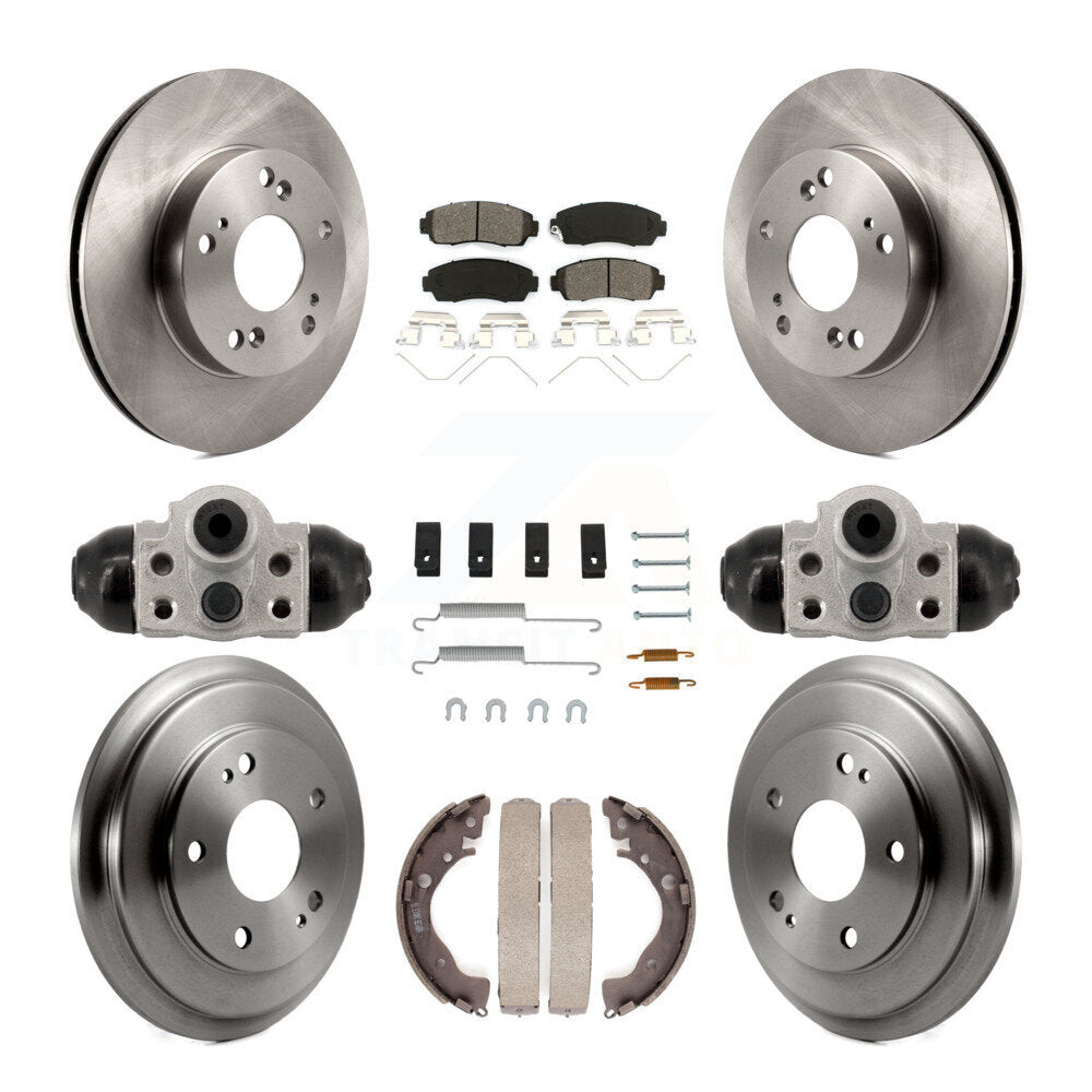 Transit Auto K8S-104217 Disc Brake Kit for 2015 Honda Civic - Front and Rear product image