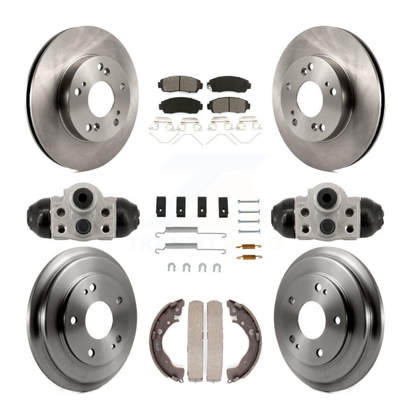 Transit Auto K8S-104217 Disc Brake Kit for 2015 Honda Civic - Front and Rear product image