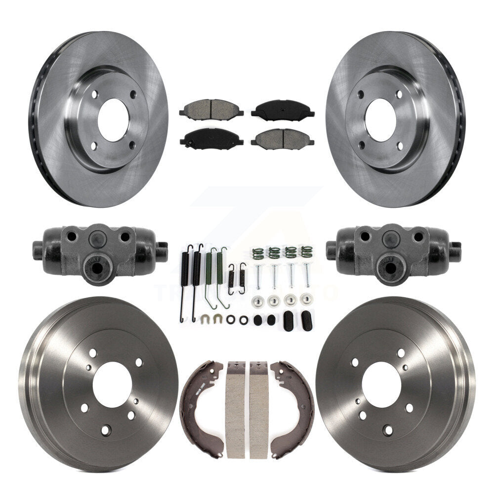 Transit Auto K8S-104223 Disc Brake Kit for 2008 Nissan Versa - Front and Rear product image