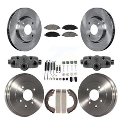 Transit Auto K8S-104223 Disc Brake Kit for 2008 Nissan Versa - Front and Rear product image