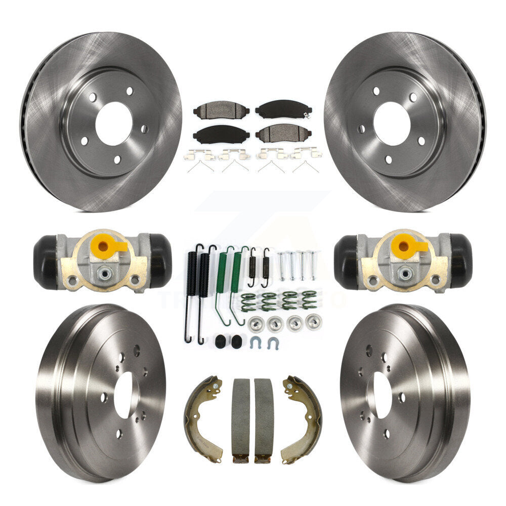Transit Auto K8S-104224 Disc Brake Kit for 2013-2021 Nissan NV200, Chevrolet City Express - Front and Rear product image