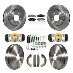 Transit Auto K8S-104224 Disc Brake Kit for 2013-2021 Nissan NV200, Chevrolet City Express - Front and Rear product image