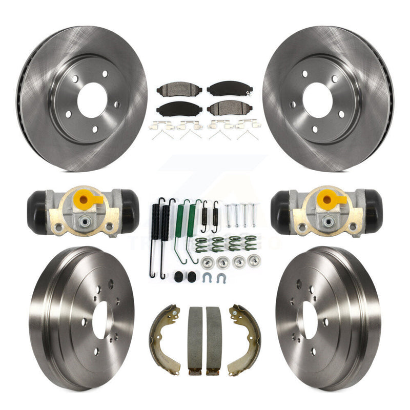 Transit Auto K8S-104224 Disc Brake Kit for 2013-2021 Nissan NV200, Chevrolet City Express - Front and Rear product image