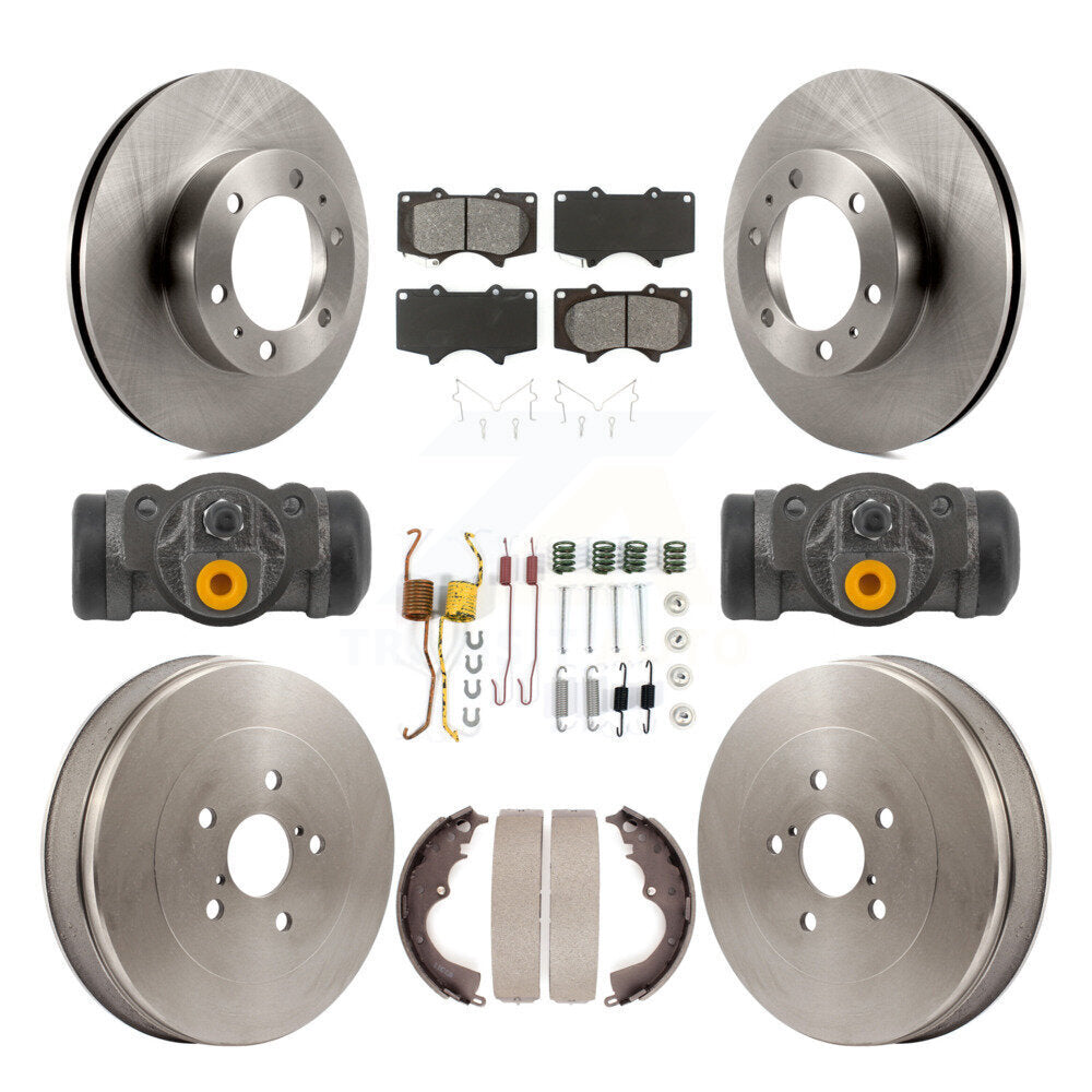 Transit Auto K8S-104227 Disc Brake Kit for 2015 Toyota Tacoma - Front and Rear product image