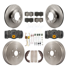 Transit Auto K8S-104227 Disc Brake Kit for 2015 Toyota Tacoma - Front and Rear product image