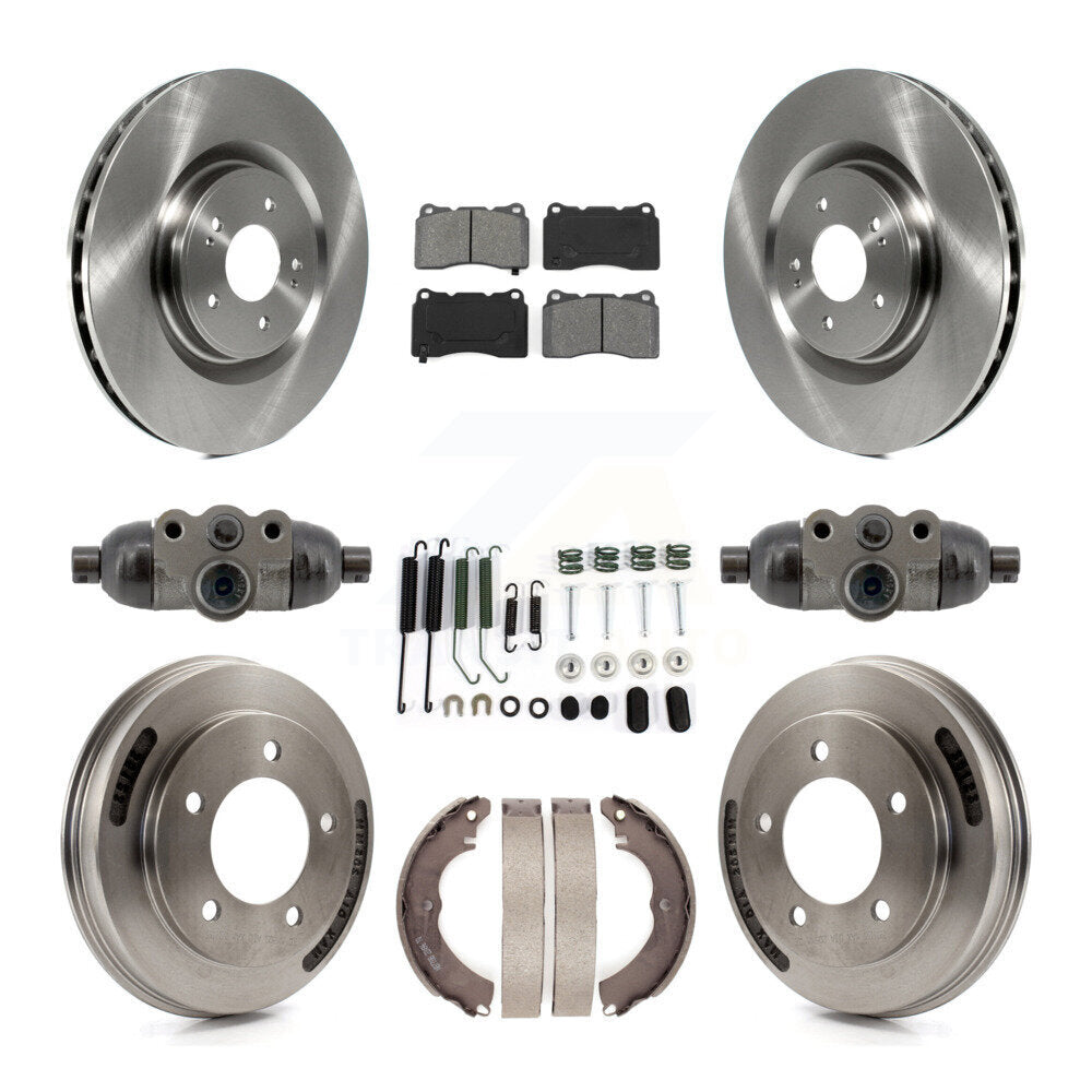 Transit Auto K8S-104228 Disc Brake Kit for 2008 Mitsubishi Lancer - Front and Rear product image
