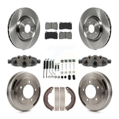 Transit Auto K8S-104228 Disc Brake Kit for 2008 Mitsubishi Lancer - Front and Rear product image