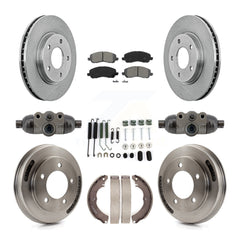 Transit Auto K8S-104229 Disc Brake Kit for 2008-2014 Mitsubishi Lancer - Front and Rear product image
